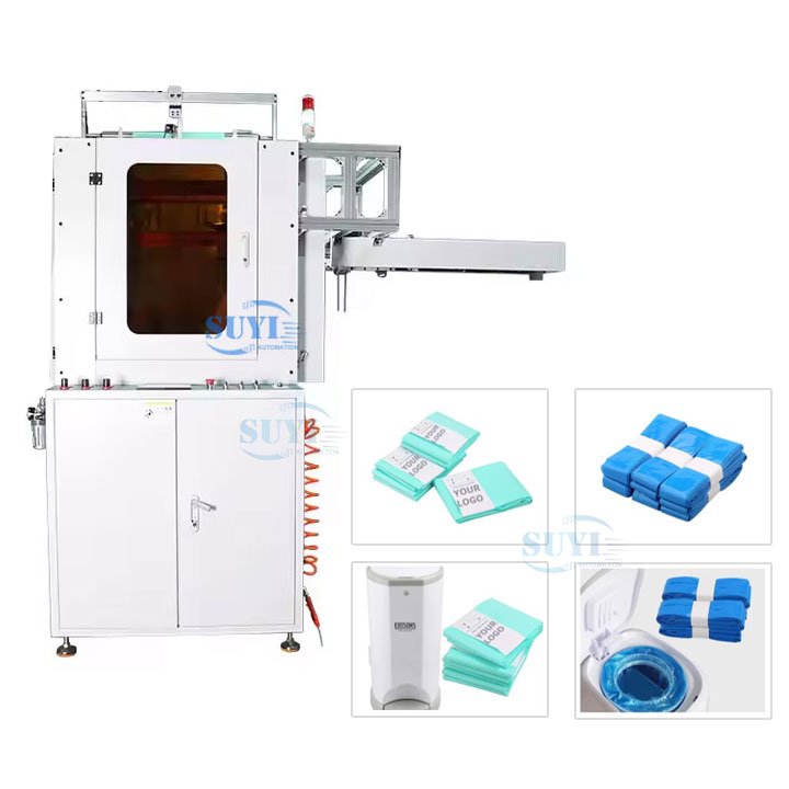 High Quality Baby Diaper Pail Refill Bag Packaging And Folding Machine